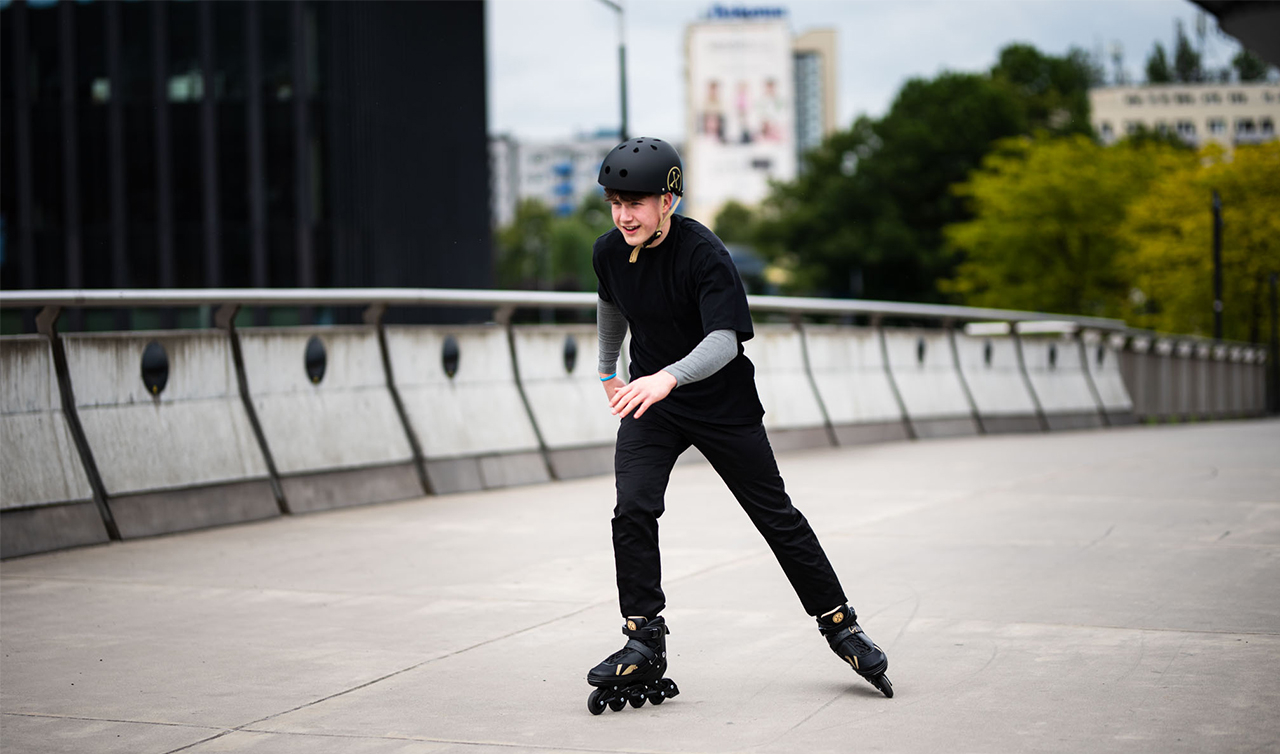 Łyżworolki z wymienną płozą