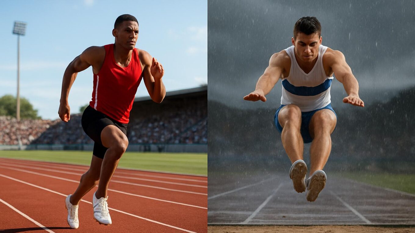 Łokcie wiatru i kaprysy deszczu: jak pogoda majstruje przy rekordach w lekkiej atletyce