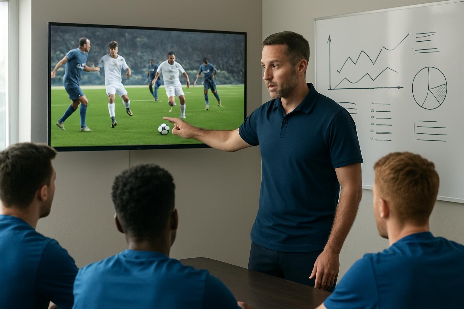 Jak trener buduje skuteczny zespół sportowy?. Analiza wideo i dane: kiedy liczby pomagają, a kiedy przeszkadzają